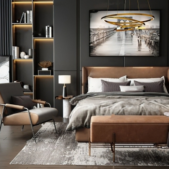 Modern Bedroom-ID:874658117