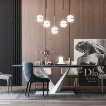 Modern Dining Table And Chairs-ID:262902028