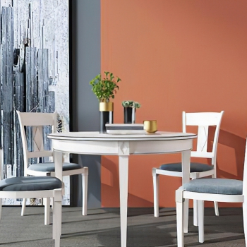 American Style Dining Table And Chairs-ID:604091884