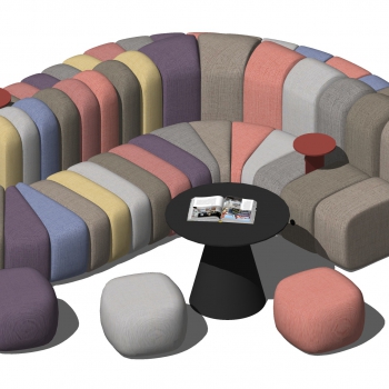 Modern Sofa Combination-ID:924875025