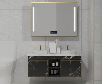 Modern Bathroom Cabinet-ID:164653064