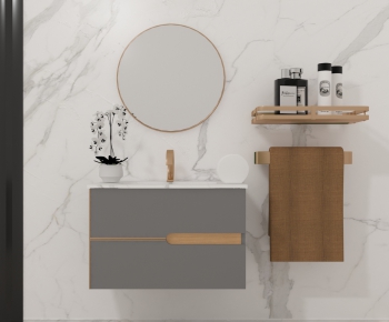 Modern Bathroom Cabinet-ID:890331984