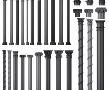 Simple European Style Roman Pillar-ID:473944903