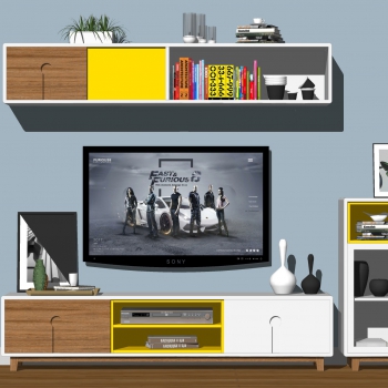 Nordic Style TV Cabinet-ID:542195085