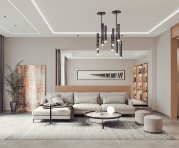 Modern A Living Room-ID:922080991