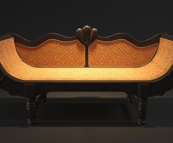 New Chinese Style A Sofa For Two-ID:211908105