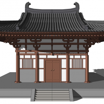 Chinese Style Ancient Architectural Buildings-ID:854765898