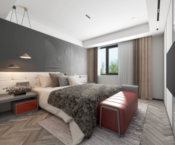 Modern Bedroom-ID:458914048