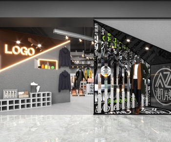 Industrial Style Clothing Store-ID:263431074