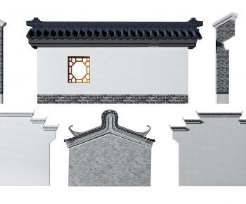 Chinese Style Building Component-ID:829620487