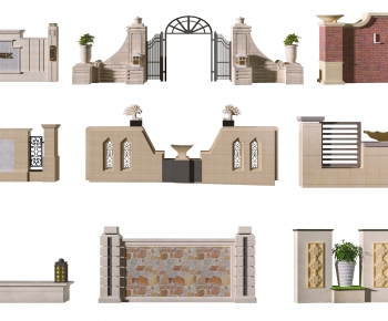 Simple European Style Building Component-ID:142699005
