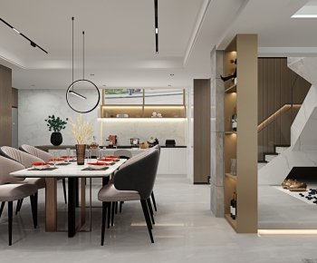 Modern Dining Room-ID:464365969