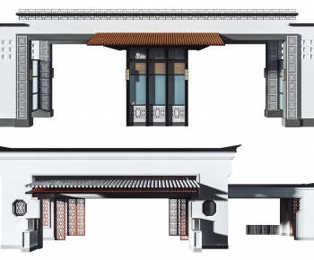 New Chinese Style Building Component-ID:639956958