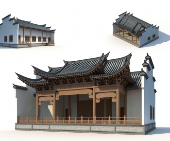 Chinese Style Building Component-ID:364613069