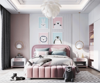 Modern Girl's Room Daughter's Room-ID:123096947