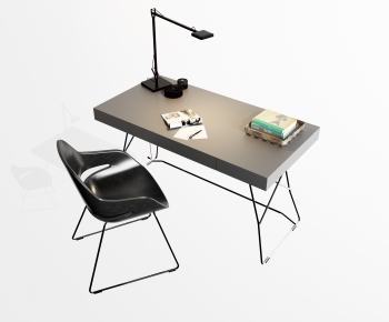 Modern Computer Desk And Chair-ID:952914002