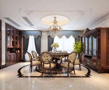 New Classical Style Dining Room-ID:808832884