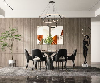 Modern Dining Room-ID:524517062