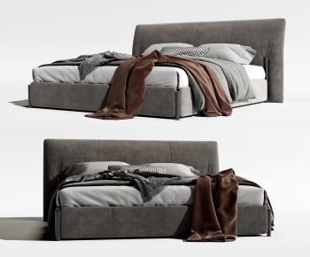 Modern Double Bed-ID:513510758