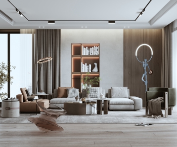 Modern A Living Room-ID:580847981