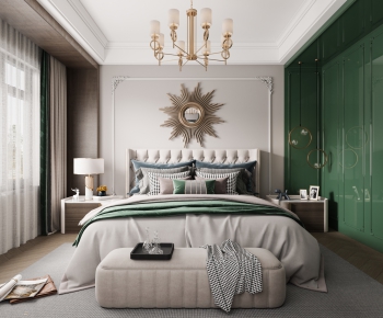 European Style Bedroom-ID:607604033