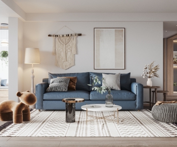 Nordic Style A Living Room-ID:580640081