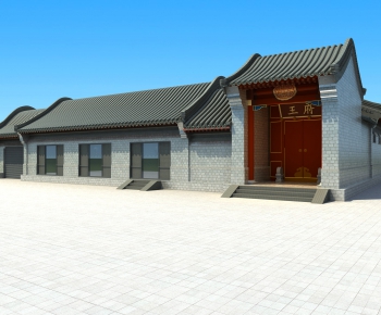 Chinese Style Building Appearance-ID:533978946