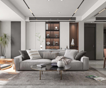 Modern A Living Room-ID:822174074