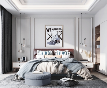Nordic Style Bedroom-ID:842699059