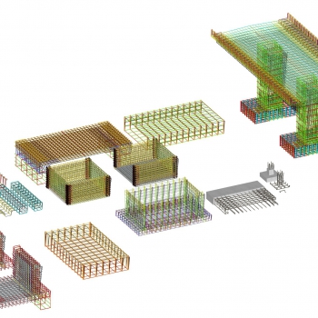 Modern Building Component-ID:866852051