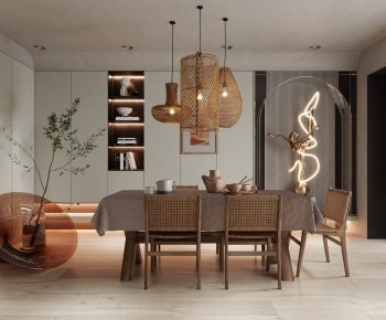 Nordic Style Dining Room-ID:431597953