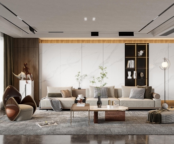 Modern A Living Room-ID:203025105