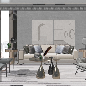 Modern A Living Room-ID:174793004