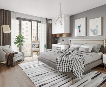 Nordic Style Bedroom-ID:881495009