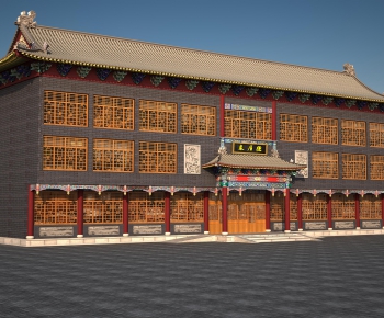 Chinese Style Facade Element-ID:145741948