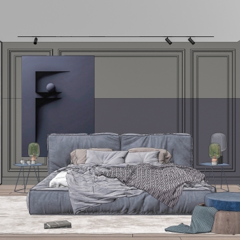 Modern Bedroom-ID:618782047