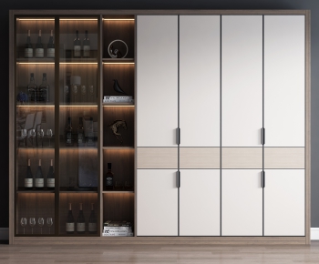 Modern Wine Cabinet-ID:451852084