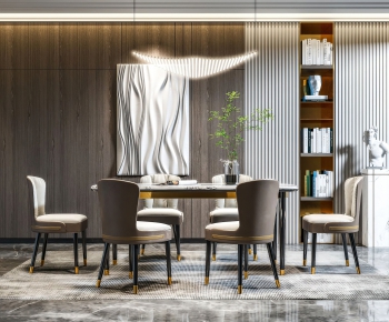 Modern Dining Room-ID:871115926