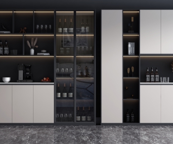 Modern Wine Cabinet-ID:551085951