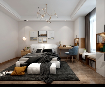 Nordic Style Bedroom-ID:314730884