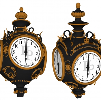 Simple European Style Clocks And Watches-ID:104583022