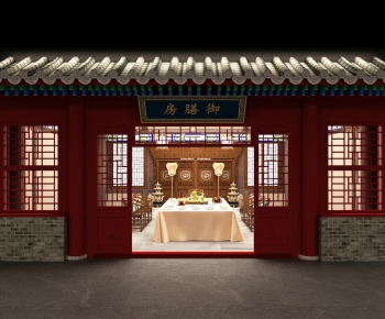 Chinese Style Building Appearance-ID:681245093
