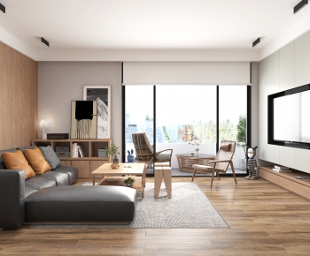 Modern A Living Room-ID:101397043