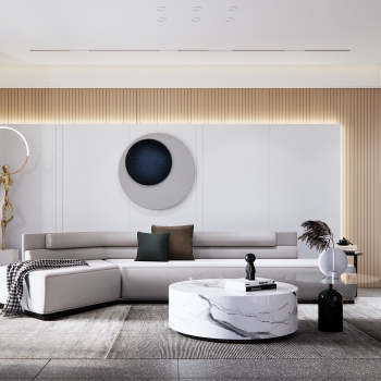 Modern A Living Room-ID:154652126