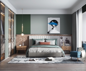 Nordic Style Bedroom-ID:269990922