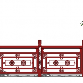 New Chinese Style Guardrail-ID:226855043