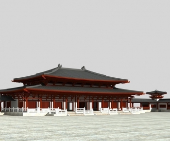 Chinese Style Ancient Architectural Buildings-ID:272936114
