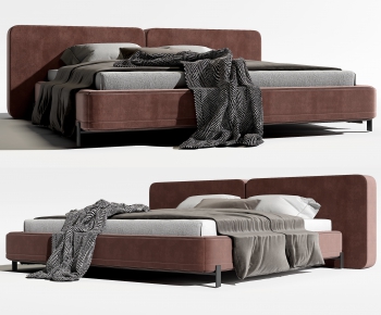 Modern Double Bed-ID:934690005