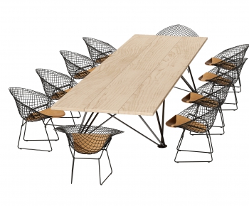 Industrial Style Conference Table-ID:599375962