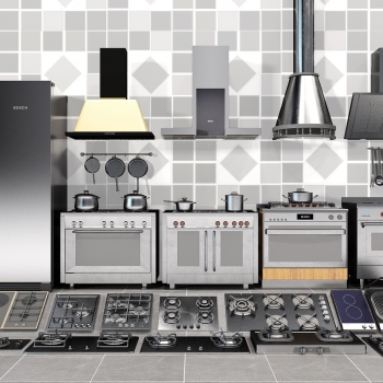 Modern Electric Kitchen Appliances-ID:923536065